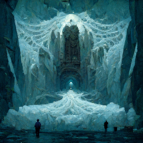 Ice Lair Header Lair of the Ice Spider by auctionpiccker on DeviantArt