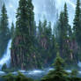 Waterfalls in an Aspen Forest 10