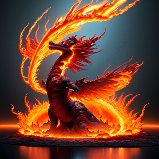 Fire Monster 22 by auctionpiccker on DeviantArt