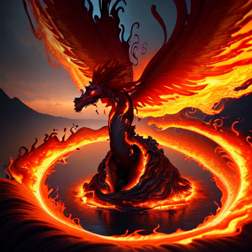 Fire Monster 21 by auctionpiccker on DeviantArt