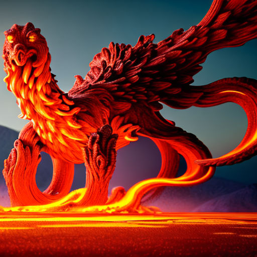 Fire Monster 37 by auctionpiccker on DeviantArt