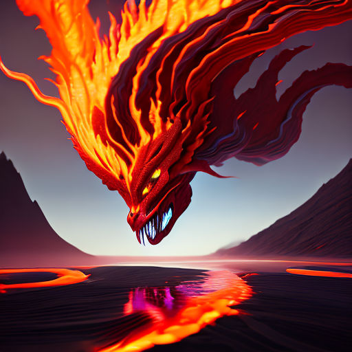 Fire Monster 6 by auctionpiccker on DeviantArt
