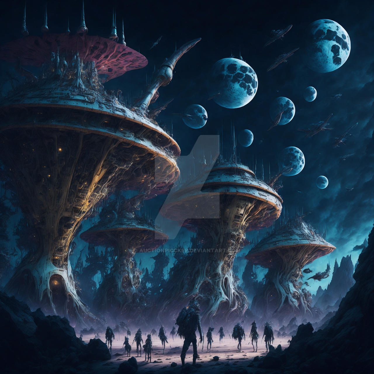 Alien World 13 by auctionpiccker on DeviantArt