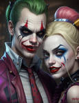 Joker and Harley Quinn 6 by auctionpiccker