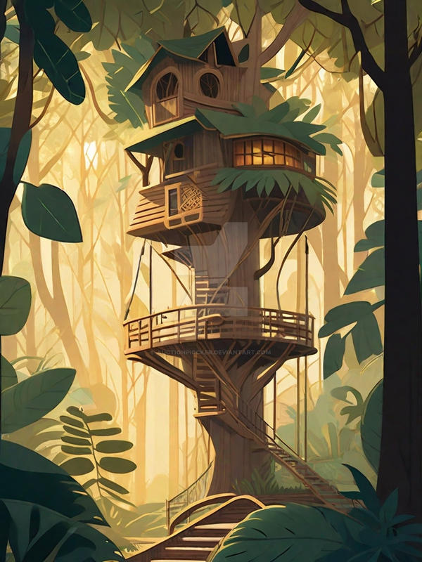 Treehouse 120 by auctionpiccker on DeviantArt