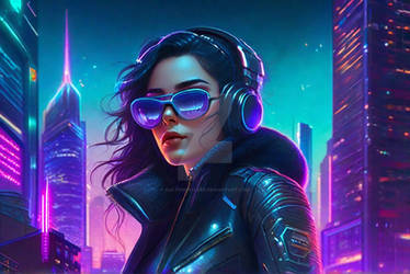 Cyberpunk Woman 51