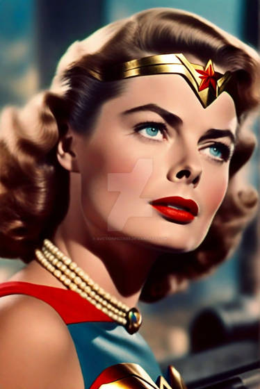 Ingrid Bergman as Wonder Woman 6