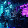 Cyberpunk Bar 7