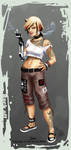 Punk chick- Semie final design by ElsaKroese