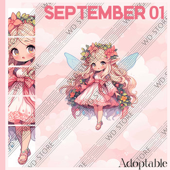 Elara - September 01 Collectible OC - Pink