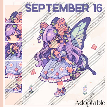 Echo - September 16 Collectible OC - Purple