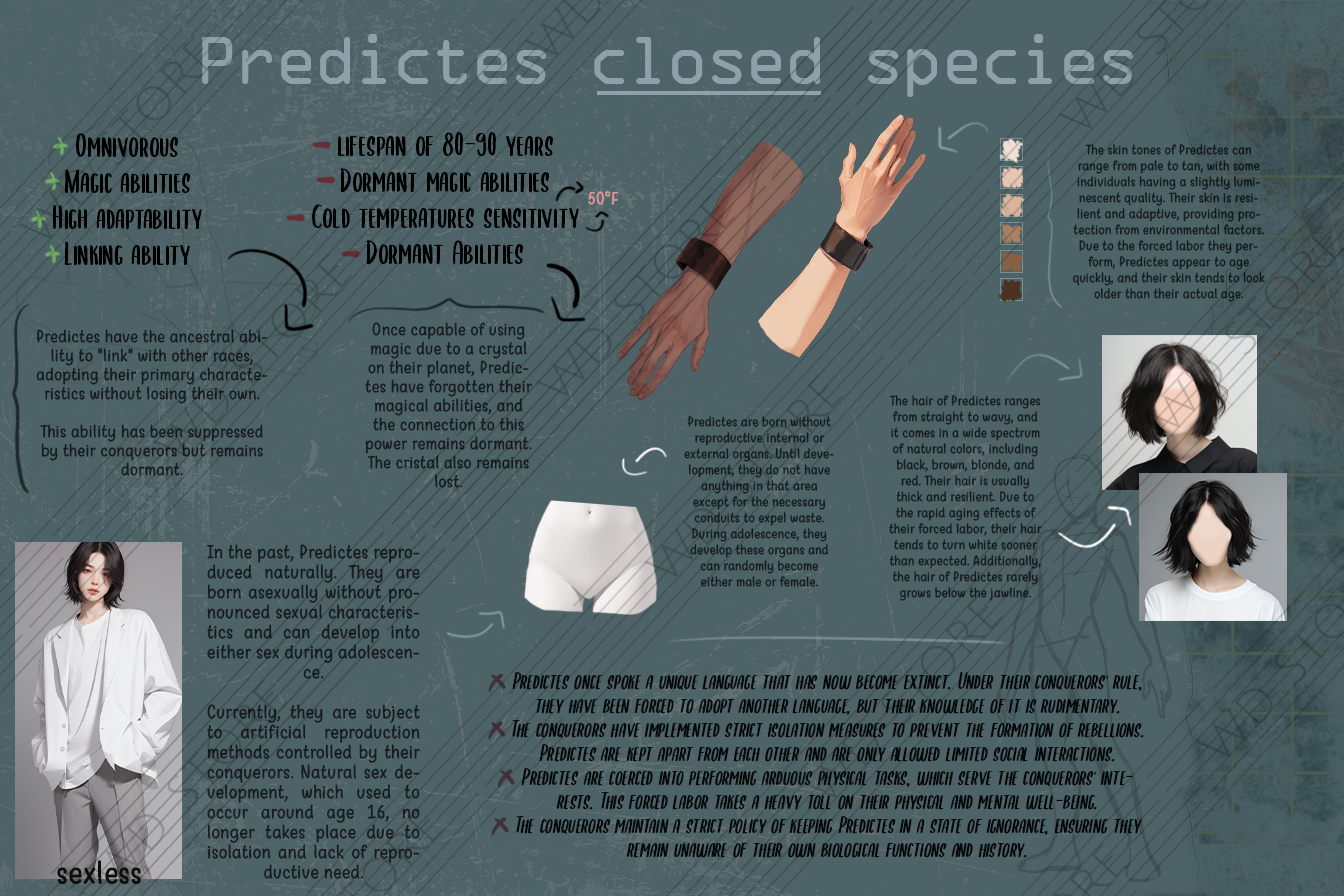 Predictes - Species Sheet by WickedD-S on DeviantArt
