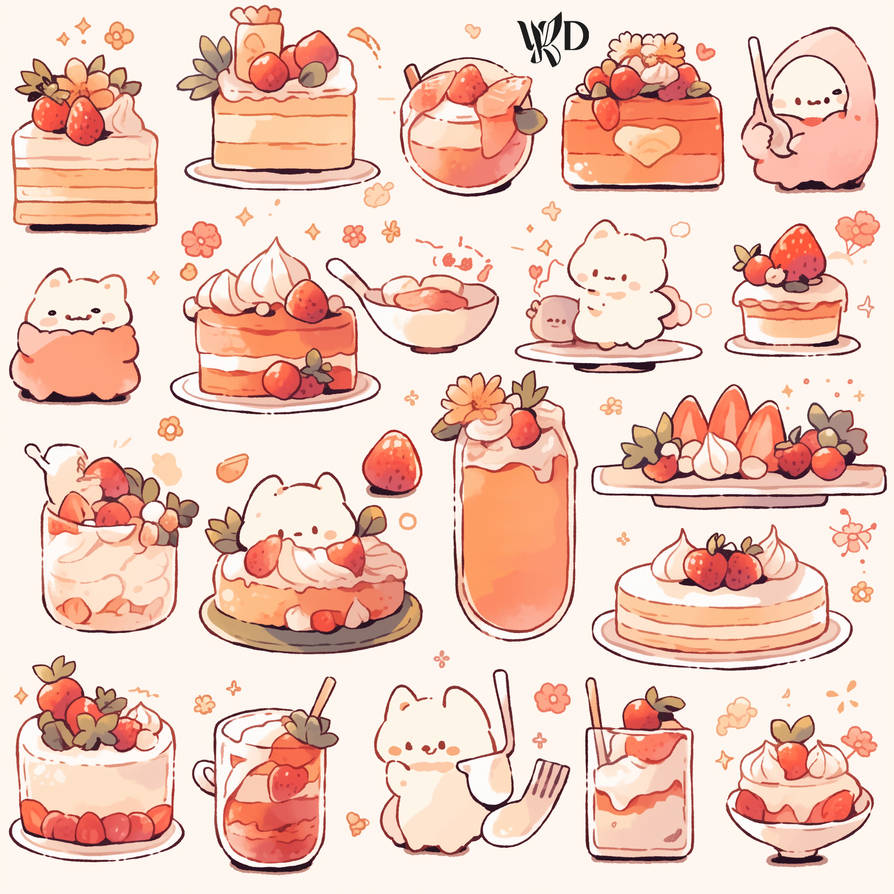 Freebie Friday #4 - Cute random stickers by WickedD-S on DeviantArt