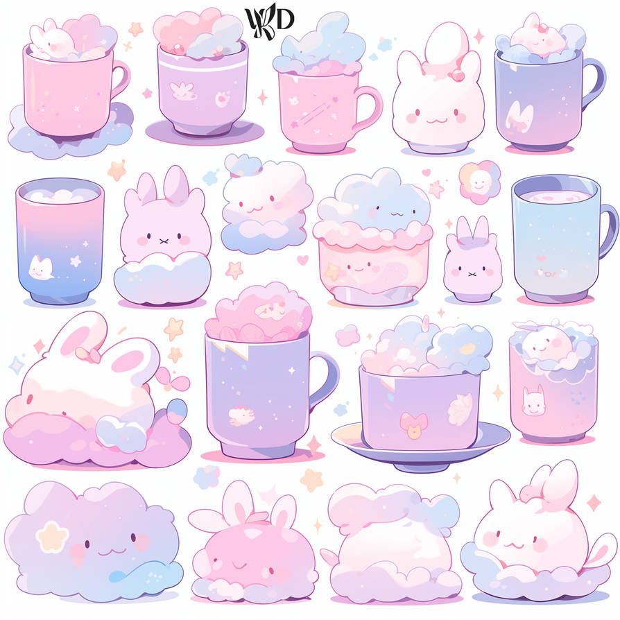 Freebie Friday #7 - Cute random stickers by WickedD-S on DeviantArt