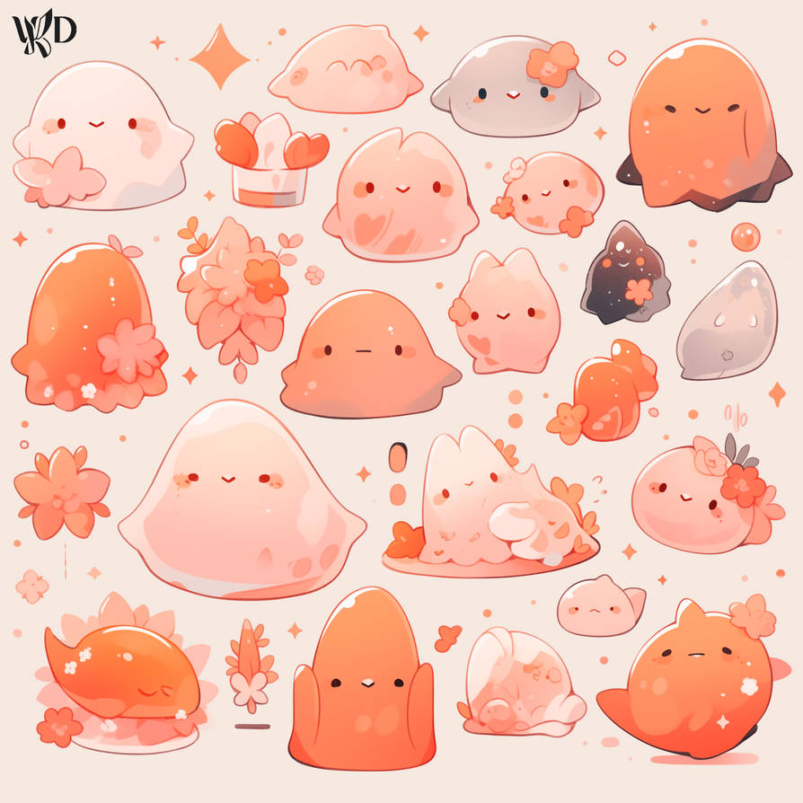 Random Skin Sticker Freebie Friday #11 - Cute random stickers by WickedD-S on DeviantArt