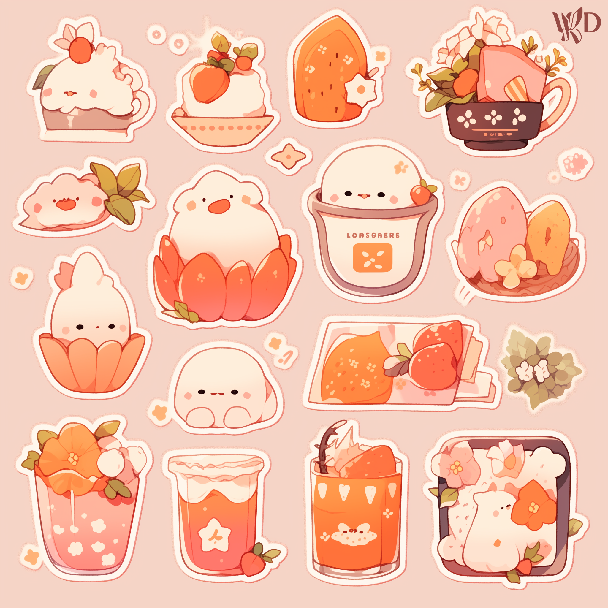 Random Skin Sticker Freebie Friday #29 - Cute random stickers by WickedD-S on DeviantArt