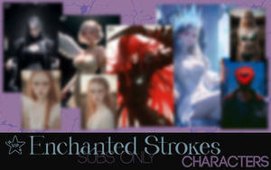 Enchanted Strokes characters