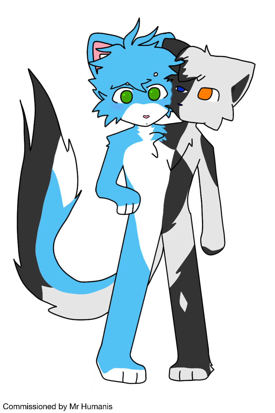 Deviantart Pokemon Conjoin Conjoined Commission by StikKat on DeviantArt