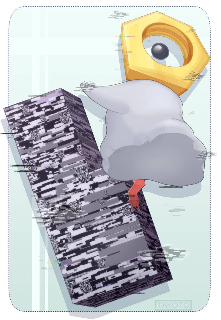 MISSINGNO MELTAN by Takoto