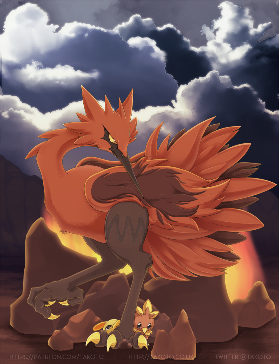 ArtStation - Galarian Zapdos