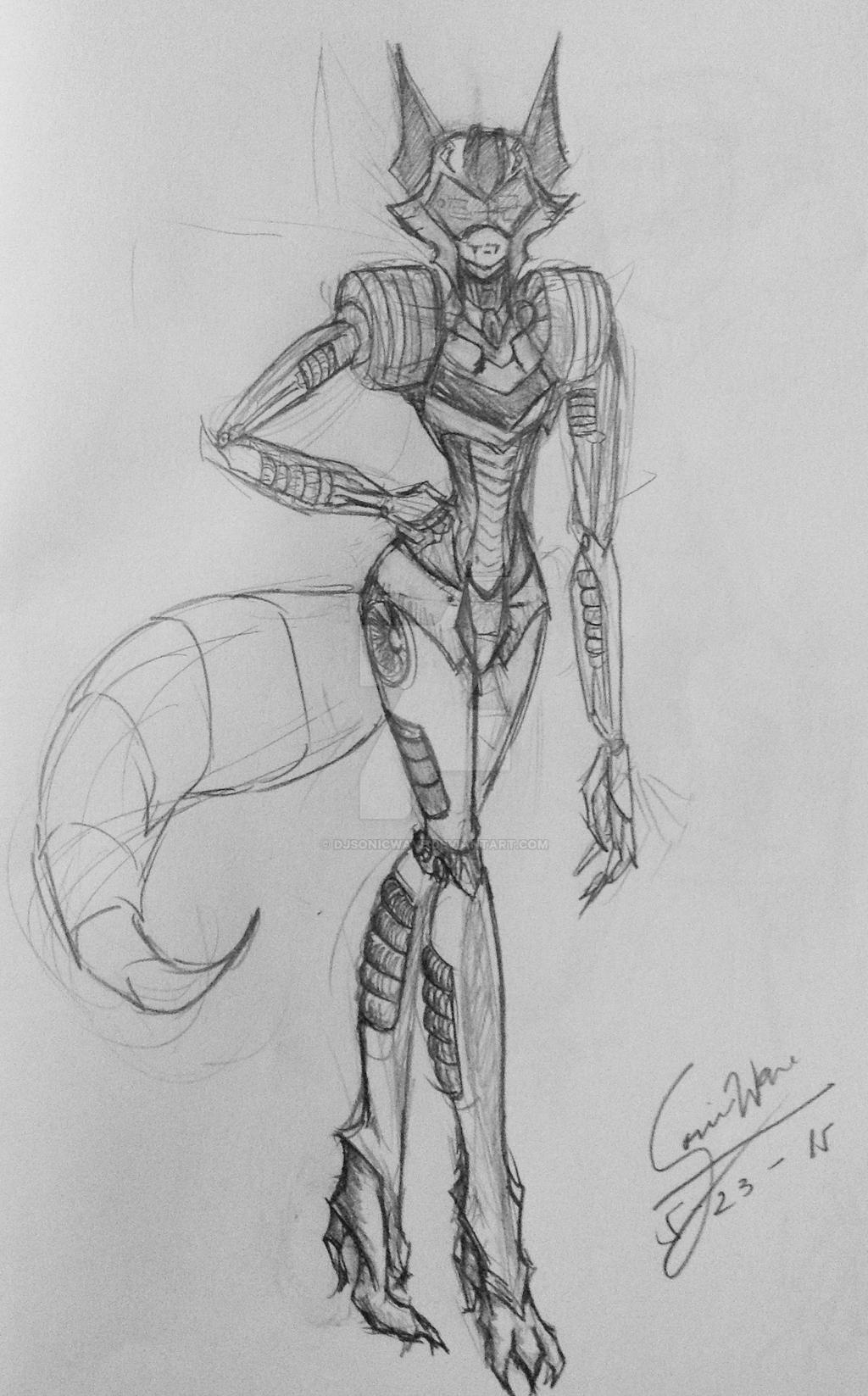 Claw's Werewolf form by DJSonicwave on DeviantArt