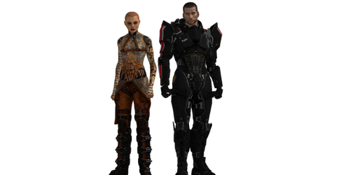 Mass Effect - Jack X Shepard Bring It On