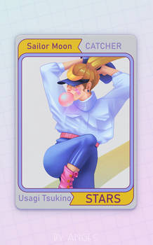 baseball card Sailor Moon