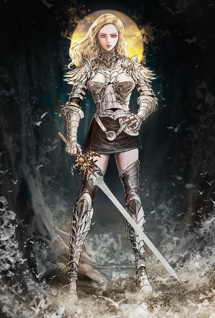 Silver Tree Knight CM: The Silver Knight by shizen1102 on DeviantArt