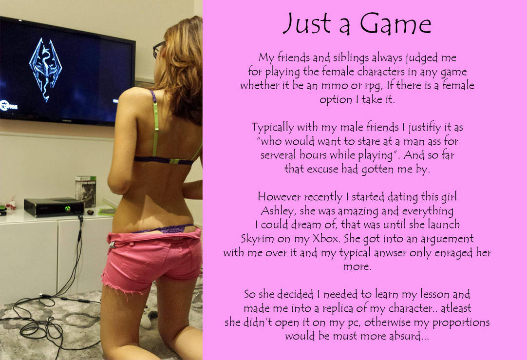 Just A Game (TG Caption) by Crazygirlashley on DeviantArt