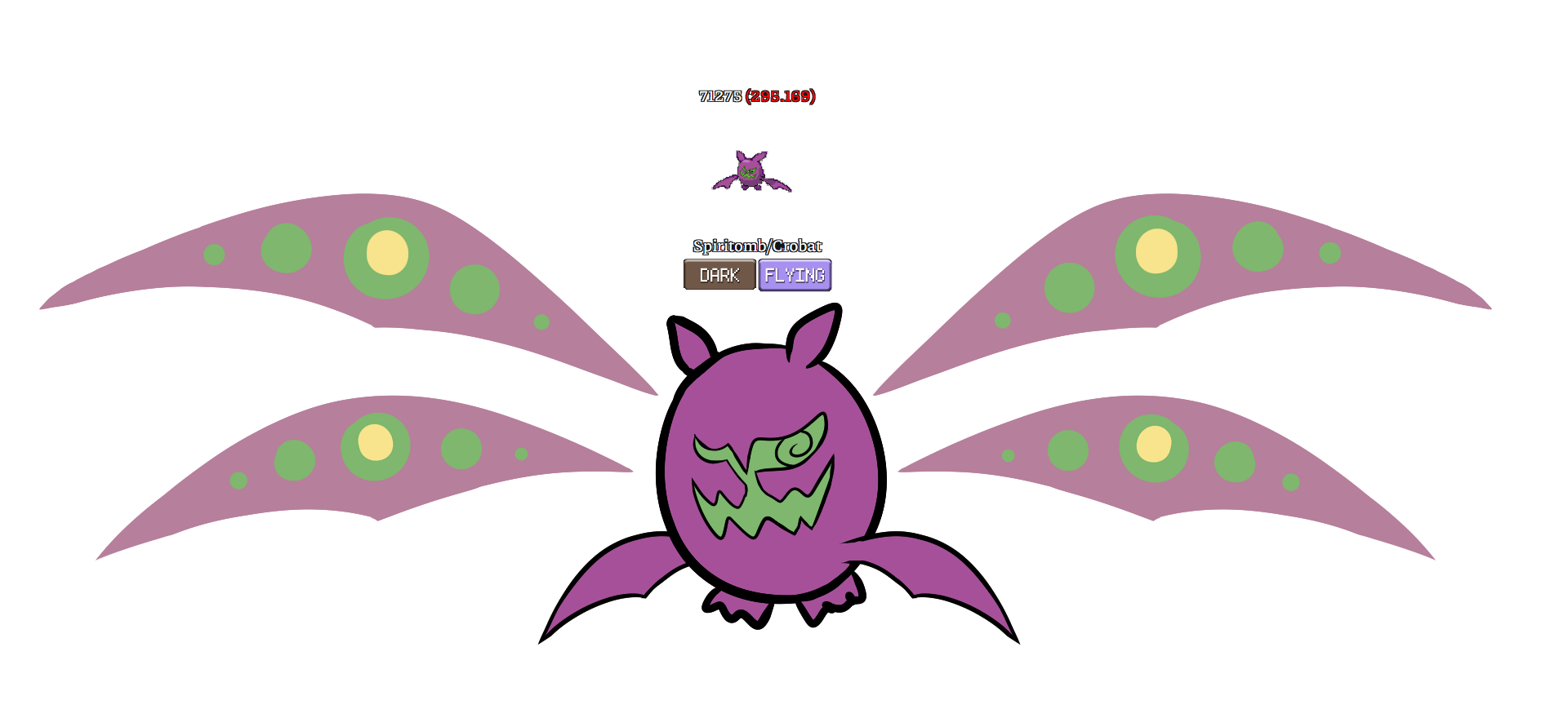 Pokemon - Gastly Line Shiny Variations by OhSoComical on DeviantArt