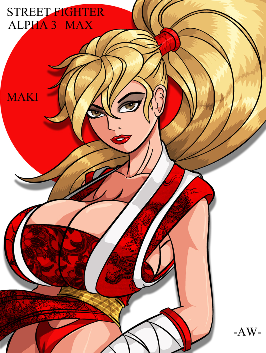 Maki_Street Fighter Alpha 3