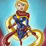 Rapunzel - Captain Marvel