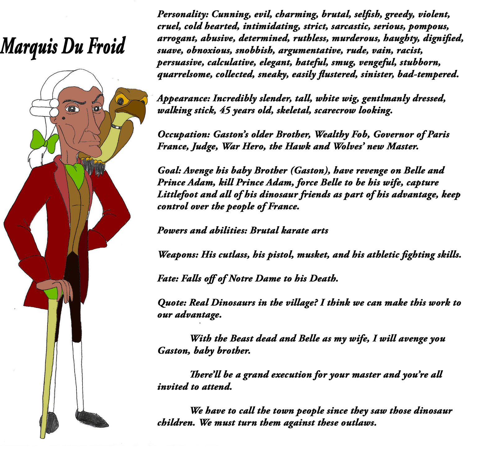 Marquis Du Froid By Conthauberger On Deviantart Marquis Du Froid By Conthauberger On Deviantart