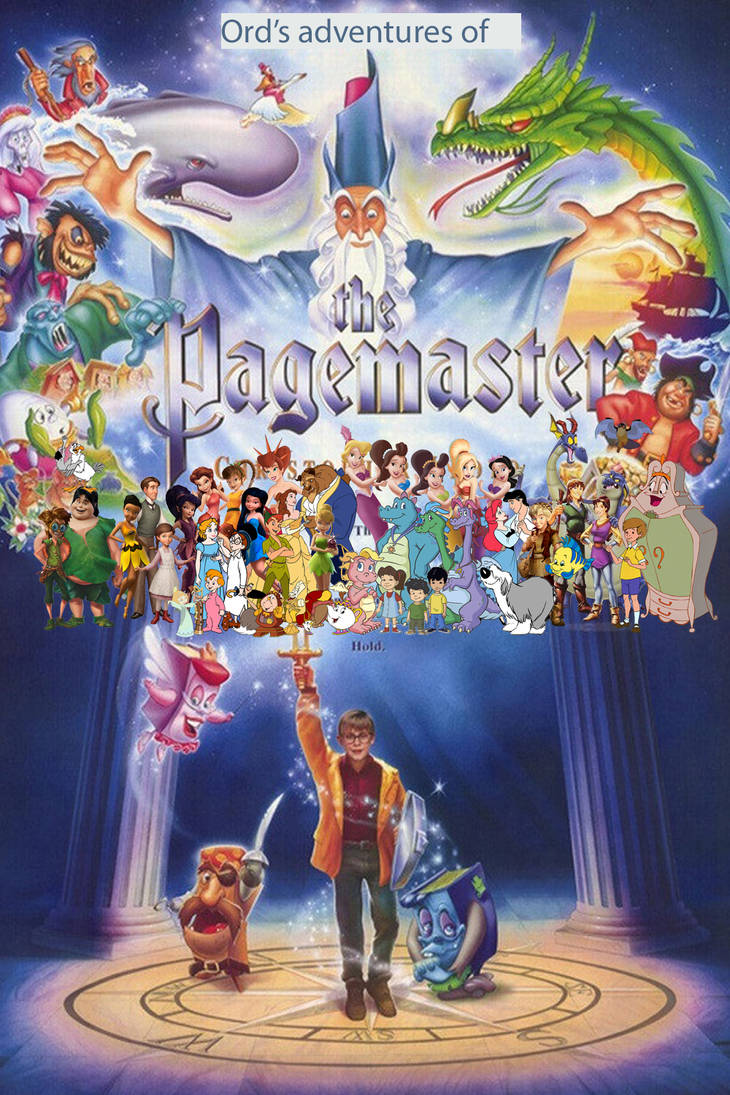 Ord's Adventures of the Pagemaster by conthauberger