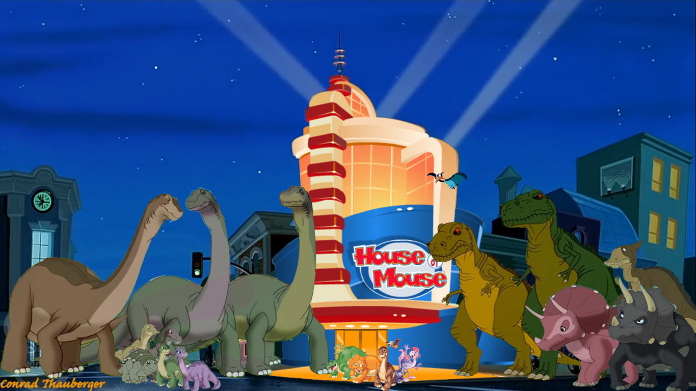 Land Before Time Cast At The House Of Mouse By Conthauberger On Land Before Time Cast At The House Of Mouse By Conthauberger On