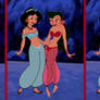 Jasmine with the Prince Ali Belly Dancers