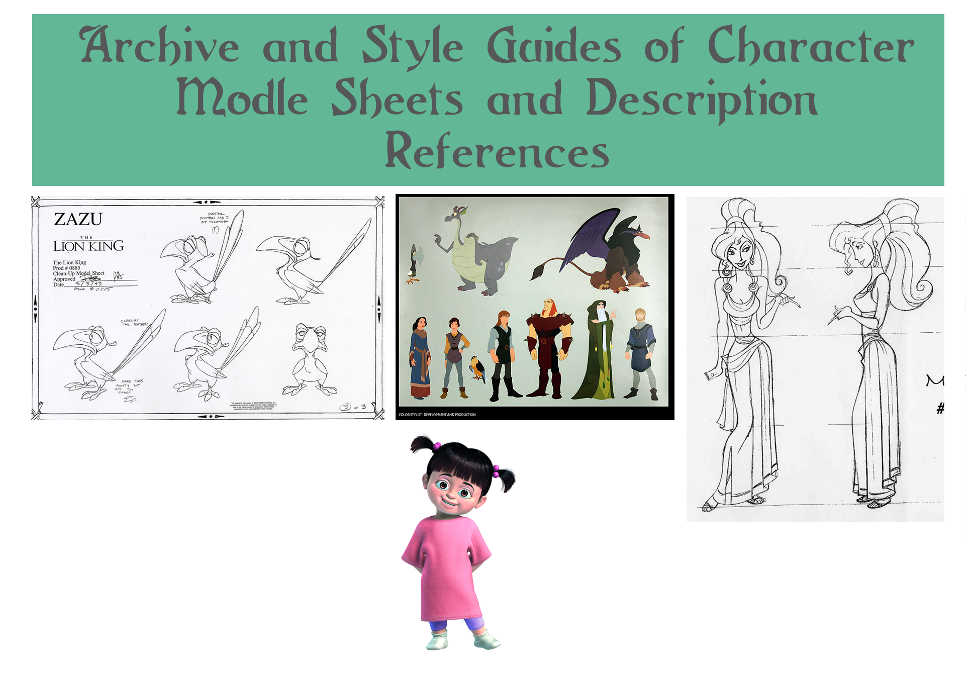 Character Model Sheet Style Reference Website by conthauberger on ...