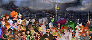 Disney meets Arthur-JM Barrie by conthauberger