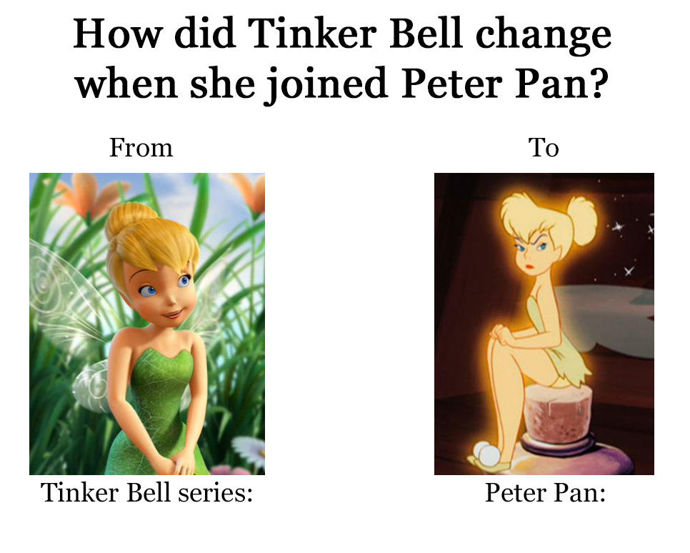 How did Tinker Bell become that fairy in Peter Pan