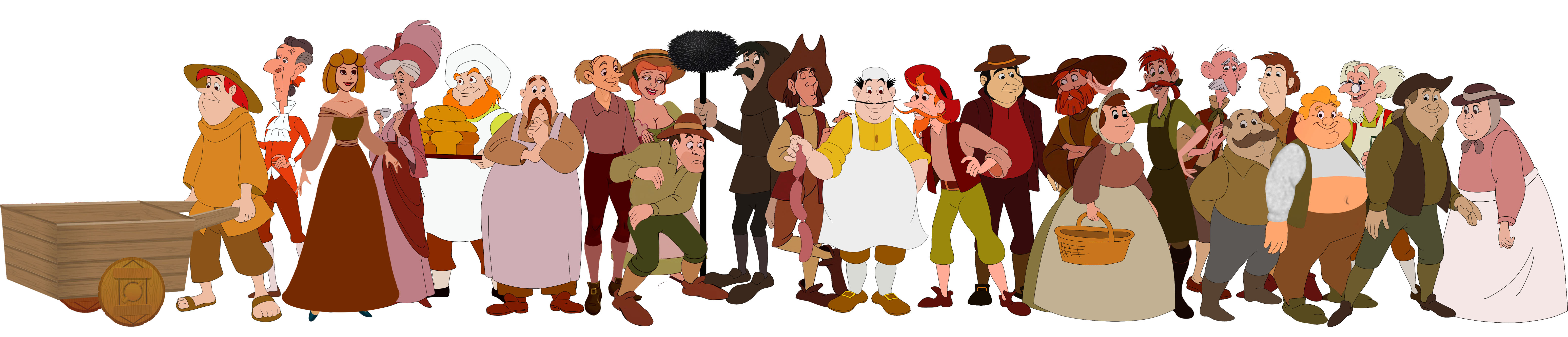 Dynamic Villagers Vexed By Mystery Of The Sauvignon Blanc Fly-tipper Background Digital Art Dynamic Villagers Vexed By Mystery Of The Sauvignon Blanc Fly-tipper Background Digital Art
