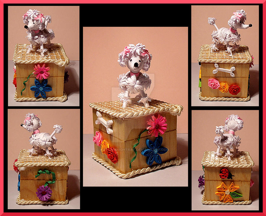 Girly Dog Jewerly Box