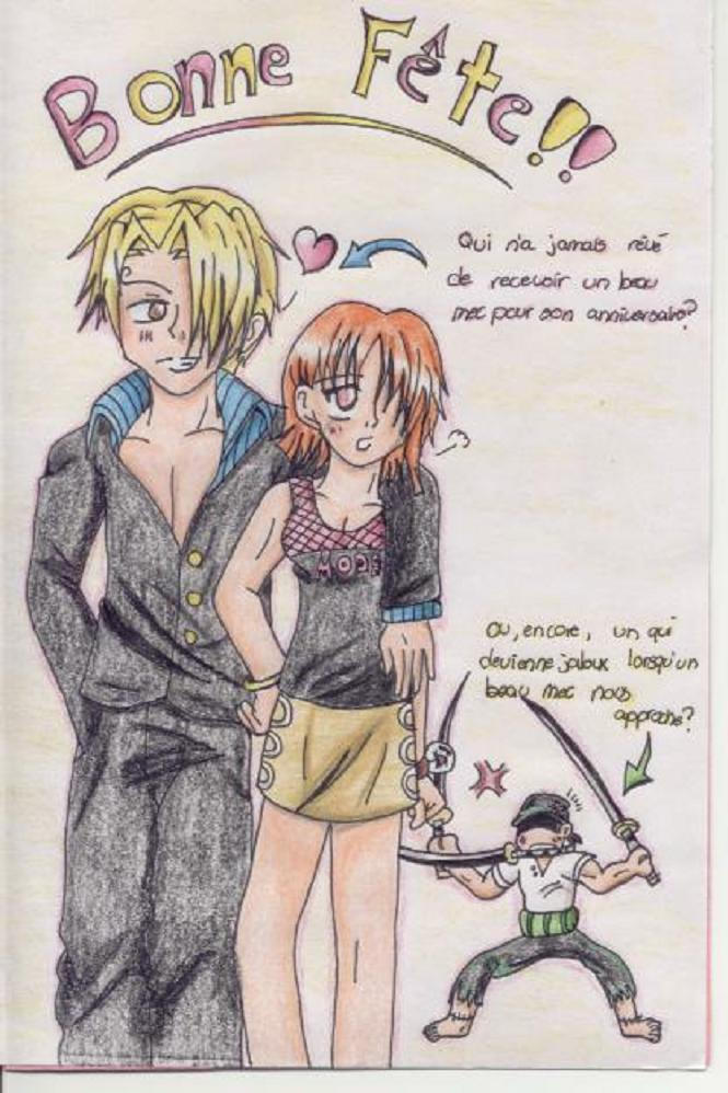 One Piece Zoro is jealous... by NinjaMatty on DeviantArt