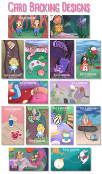 Kickstarter: Alice in Wonderland Card Designs