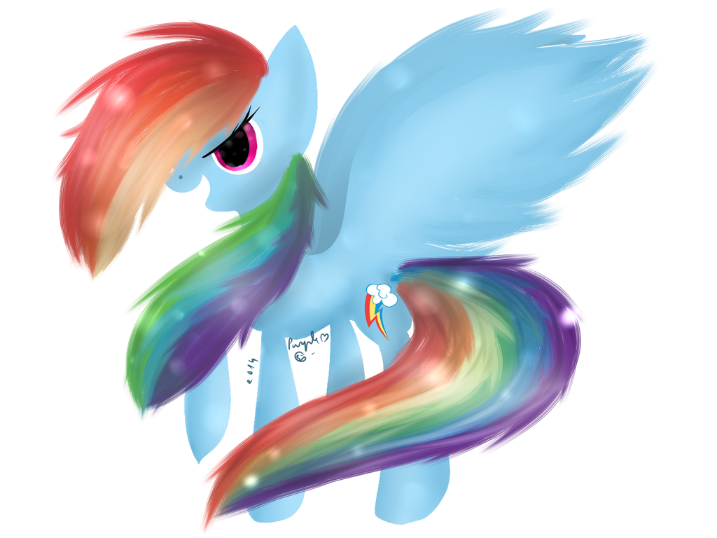 Shiny Rainbow Dash