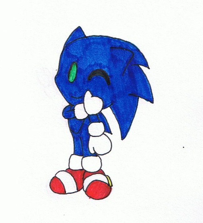 Chibi Sonic the Hedgehog