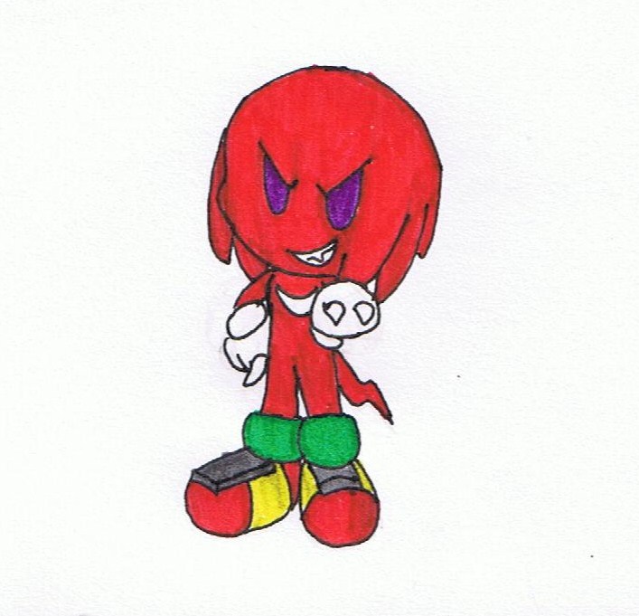 Chibi Knuckles the Echidna