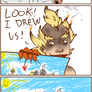 Junkrat/Roadhog comic