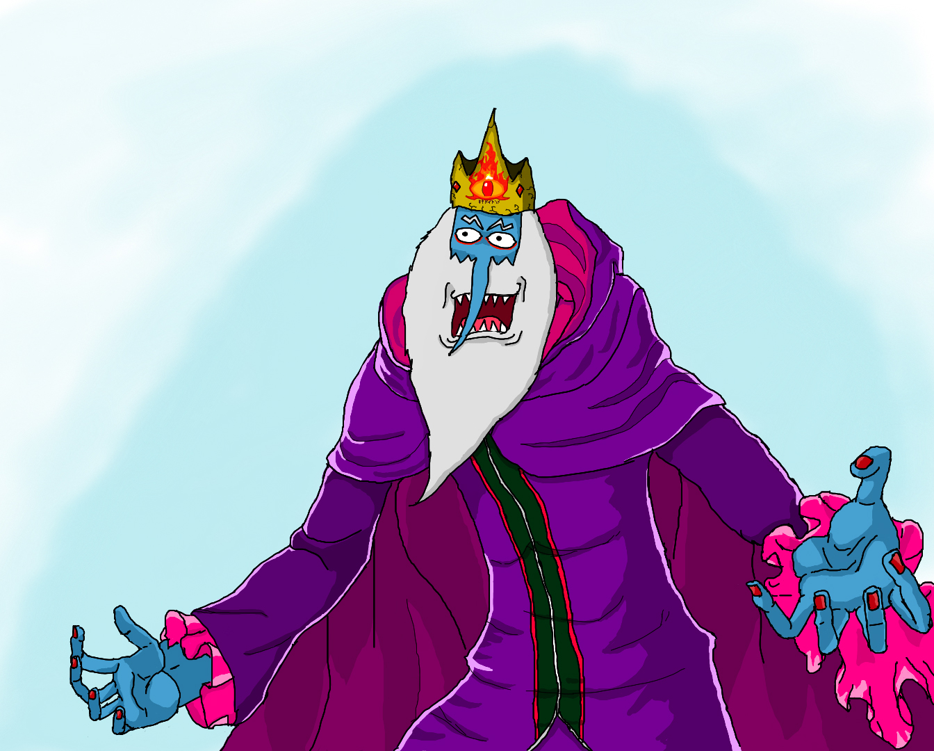 Anime: Adventure Time: Ice King 2 by NikiliusNikos on DeviantArt