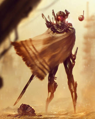 n0-M.A.D//003 - Military Assassin Droid by TomEdwardsConcepts