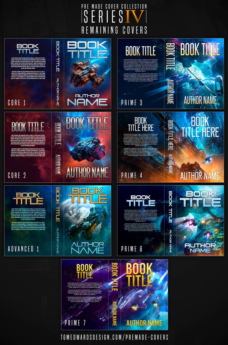 Premade covers - covers left from series IV! by TomEdwardsConcepts